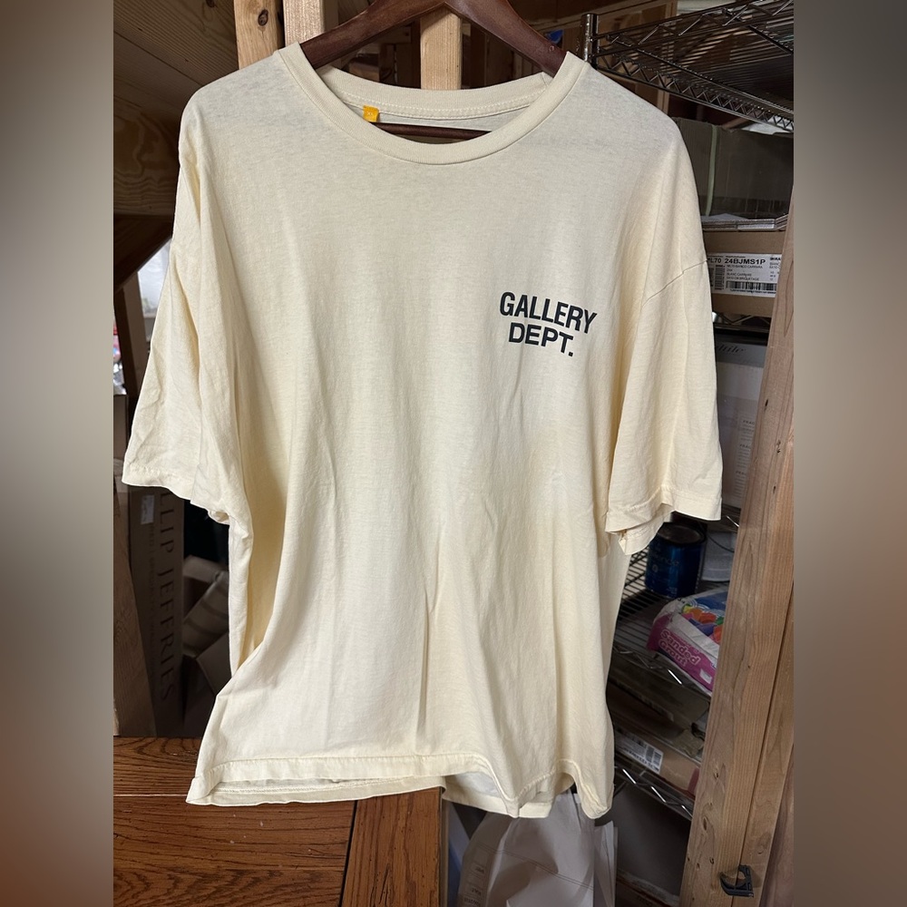 Gallery Dept Cream T-Shirt